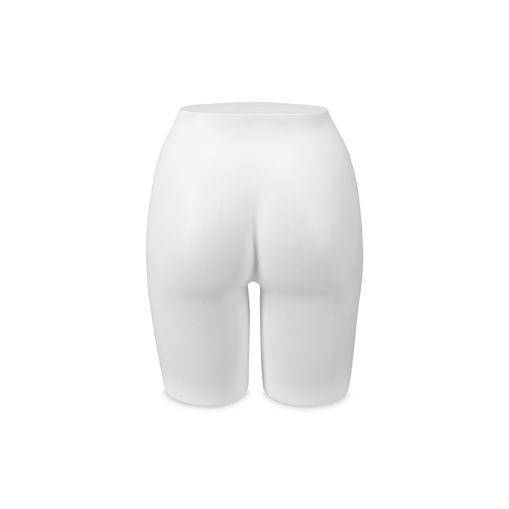 BINK - Expositor trasero de plástico para mujer, plástico reciclable blanco, postura 2015D_WH.