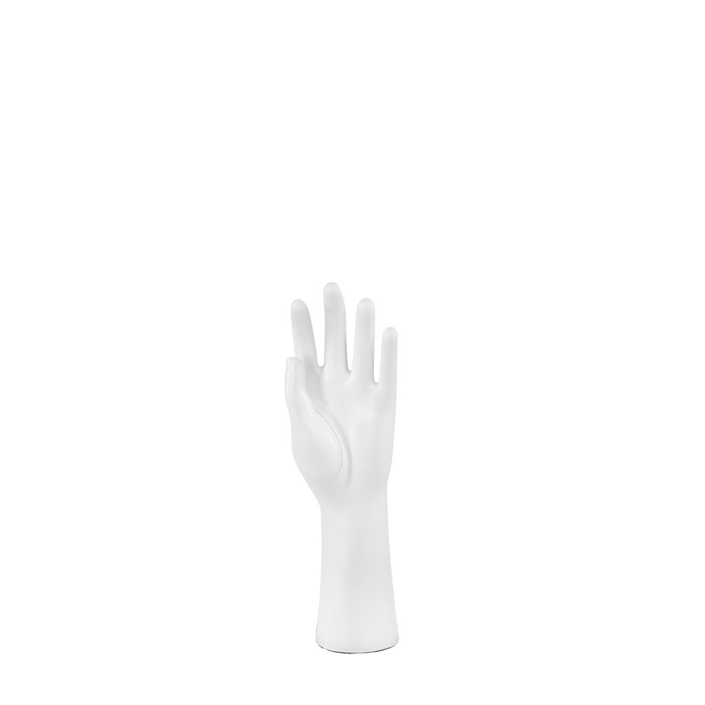 BINK - Handformer mano de hombre, PVC, blanco