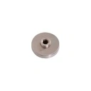 Round base, glass, 32 cm, M12, connector distance 5 cm