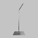 Lopende sport heren mannequin, grijs, abstract hoofd, staande pose 304