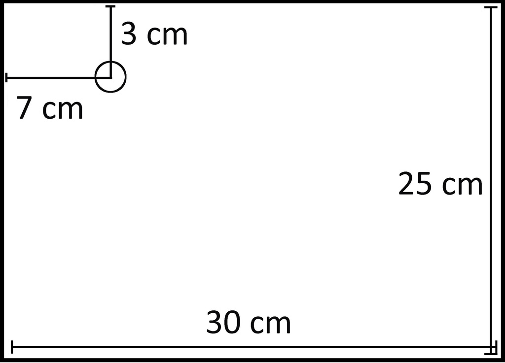 BINK - Rectangular base for child window mannequin, brushed steel