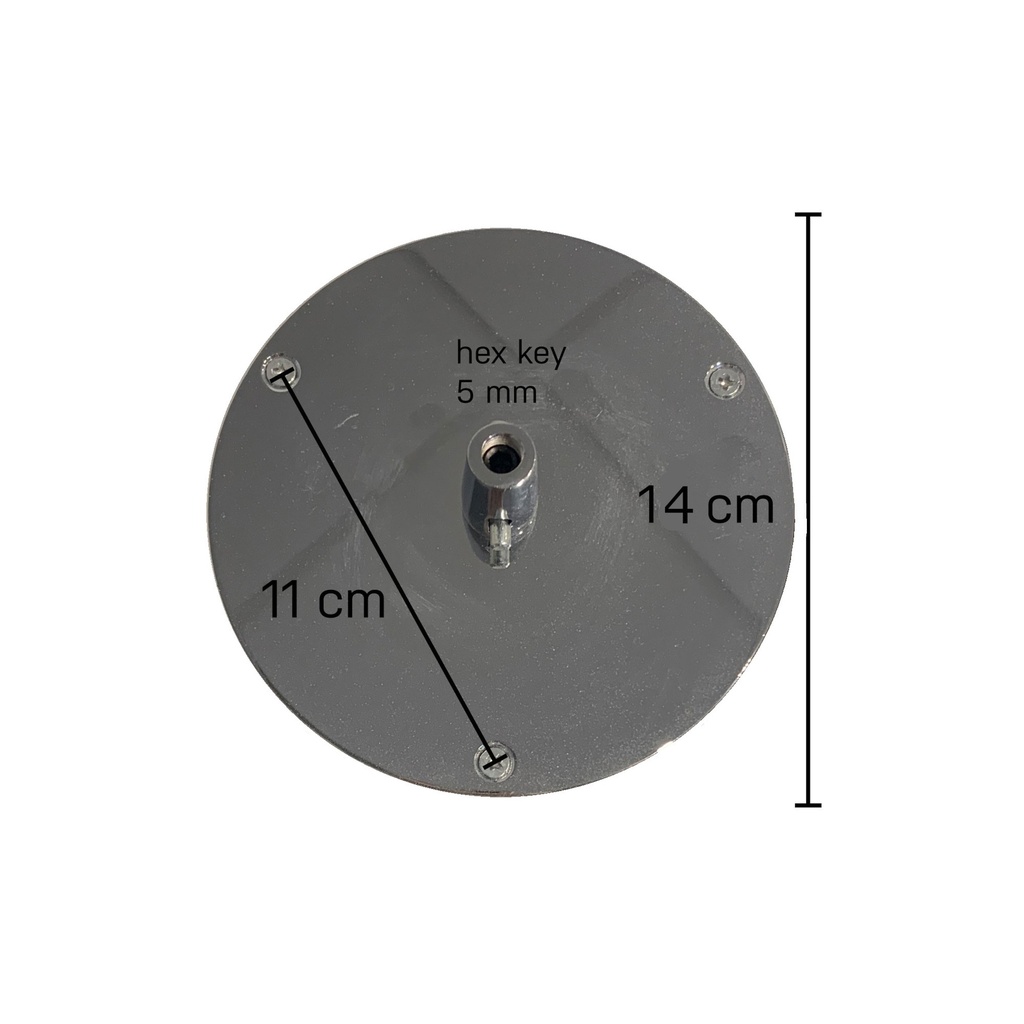 BINK - Waistfitting , silver chrome