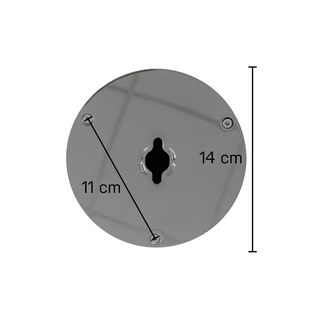 BINK - Waistfitting , silver chrome
