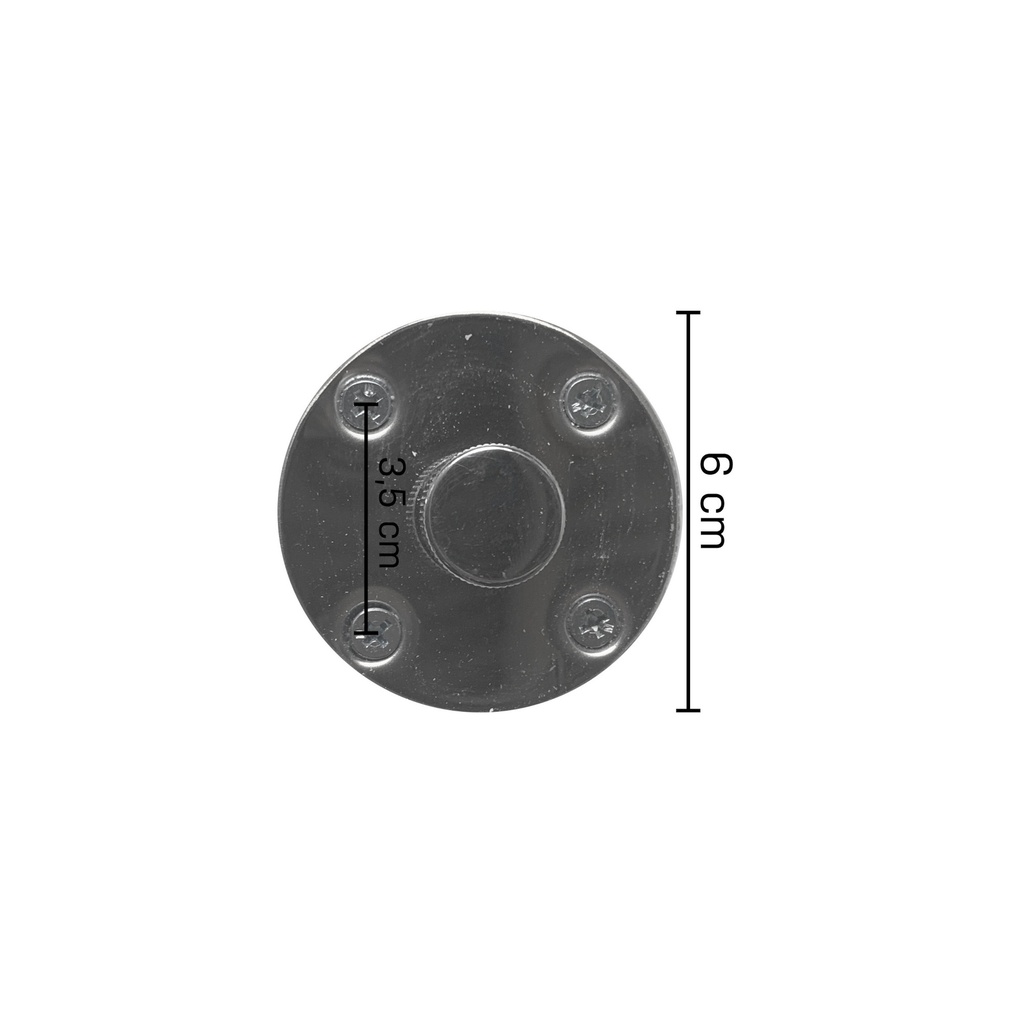 BINK - Armfitting balconet, easy adjusting, chrome