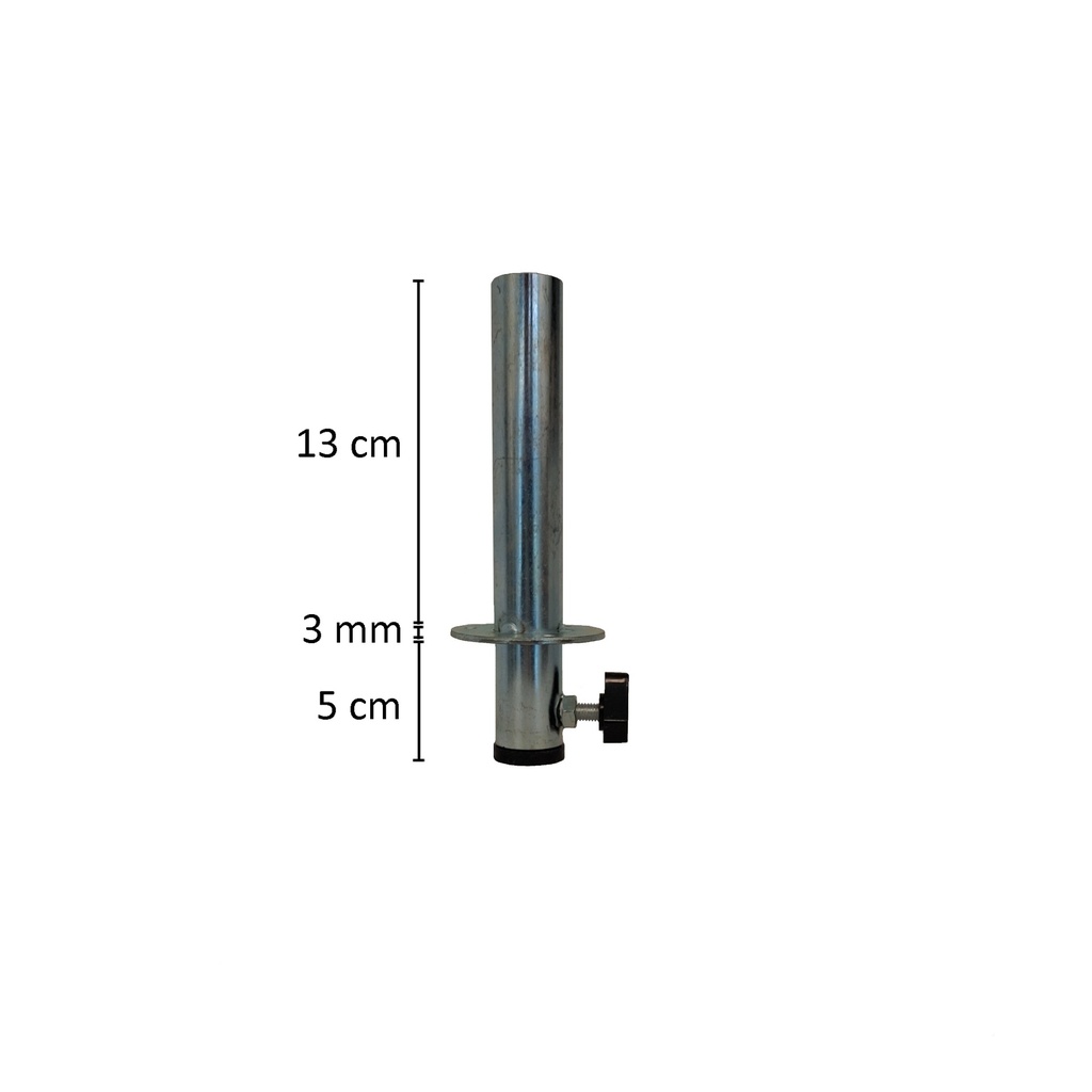 BINK - Torso flange tube dia 22mm, steel