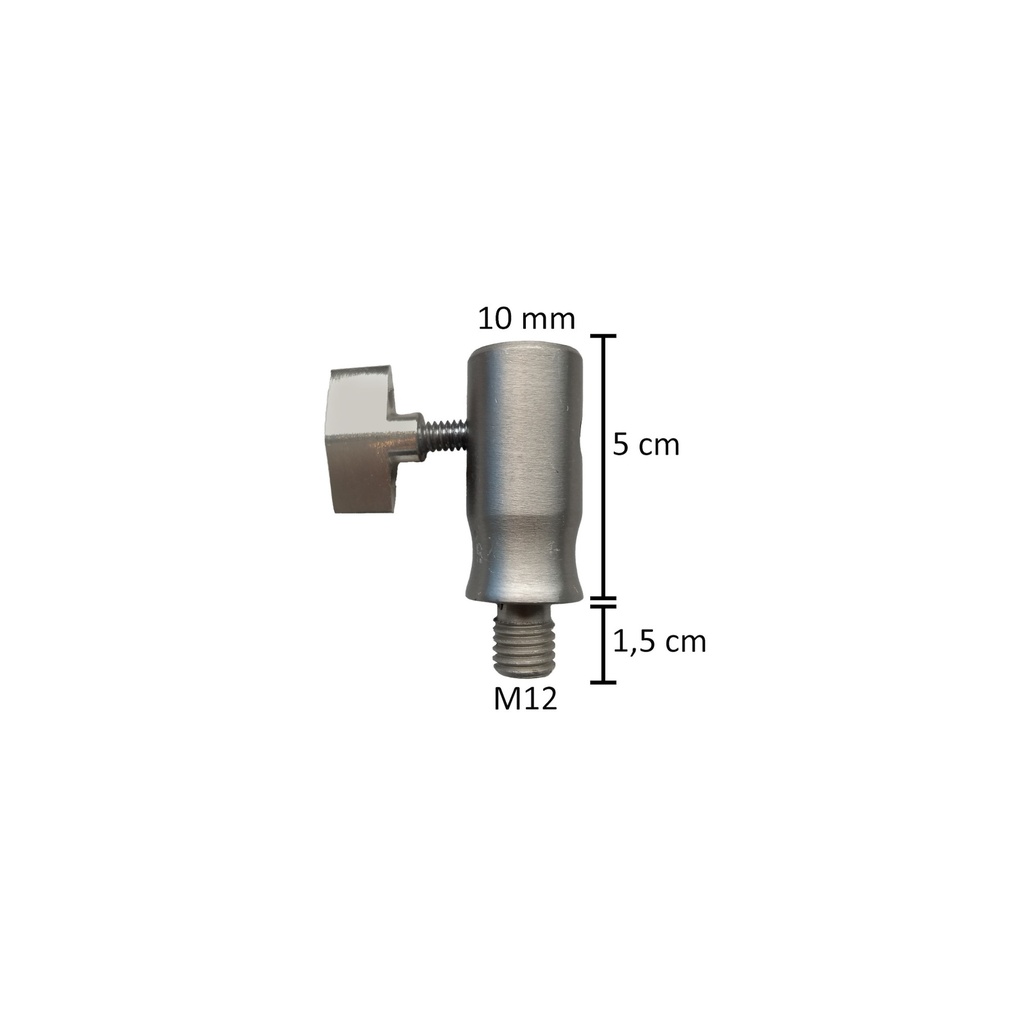 BINK - Connector for Calfpin, M12, nickel