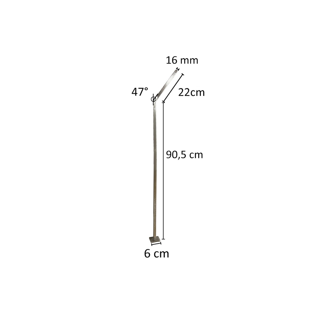 BINK - Backpin for In Shape/Top Sports window mannequin, stainless steel