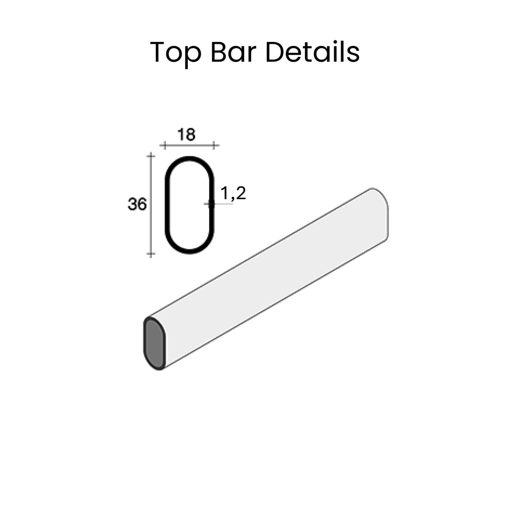 BINK - Rolling garment rack with wheels, 140cm, height adjustable, chrome