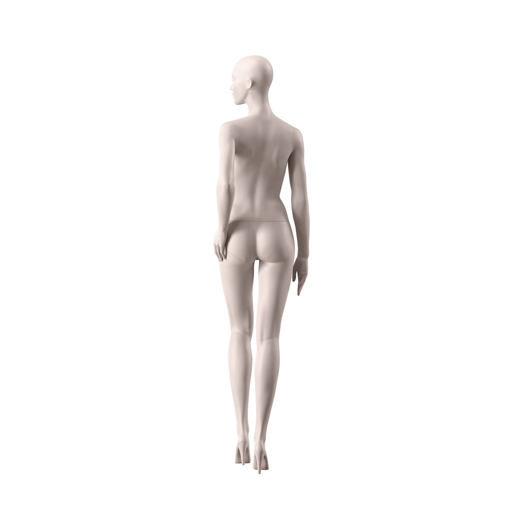 BINK - Lingerie mannequin, female, A-cup, nude skin color mat, standing pose 09A