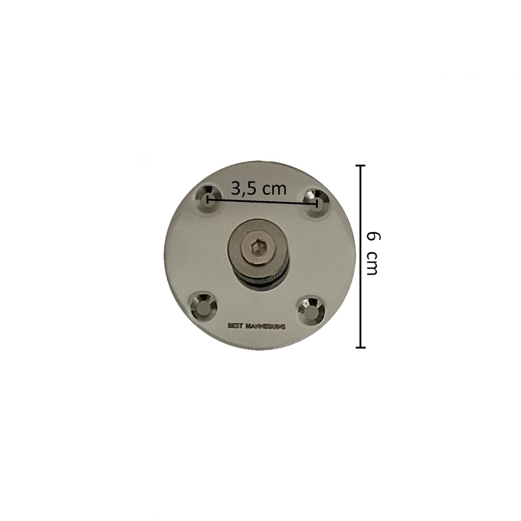BINK - Armfitting balconet, easy adjusting, chrome