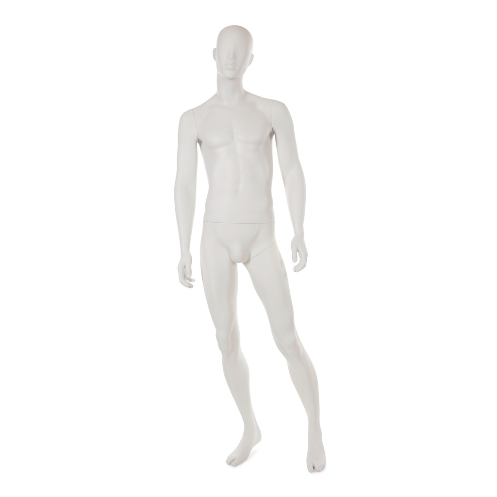 BINK - Herenetalagepop abstract hoofd, RAL9002 mat