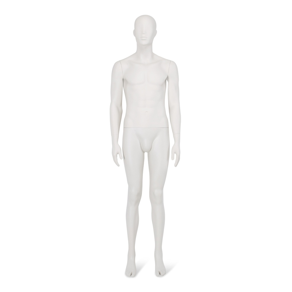 BINK - Herenetalagepop abstract hoofd, RAL9002 mat