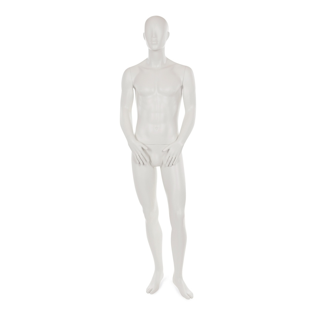 BINK - Herenetalagepop abstract hoofd, RAL9002 mat