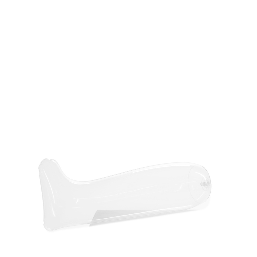 BINK - Inflatable display for boots, 36 cm, transparent
