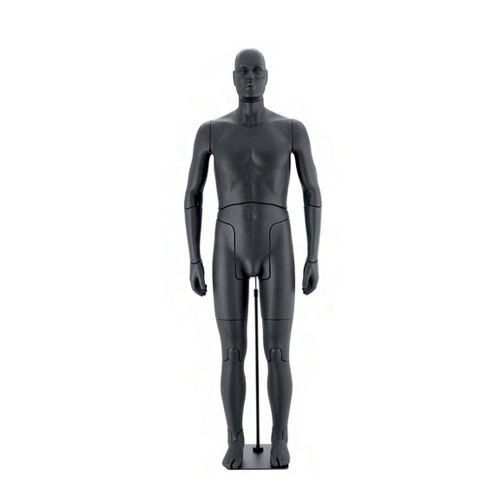 BINK - Flexibele Herrenfigur, schwarz polypropylen Schaum