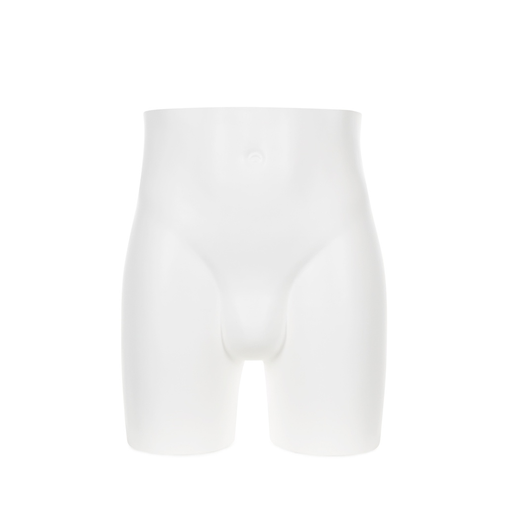 BINK - Fessier homme en plastique, plastique recyclable blanc, pose 2020U_WH