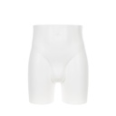 Expositor trasero de plástico para hombre, plástico reciclable blanco, postura 2020U_WH.