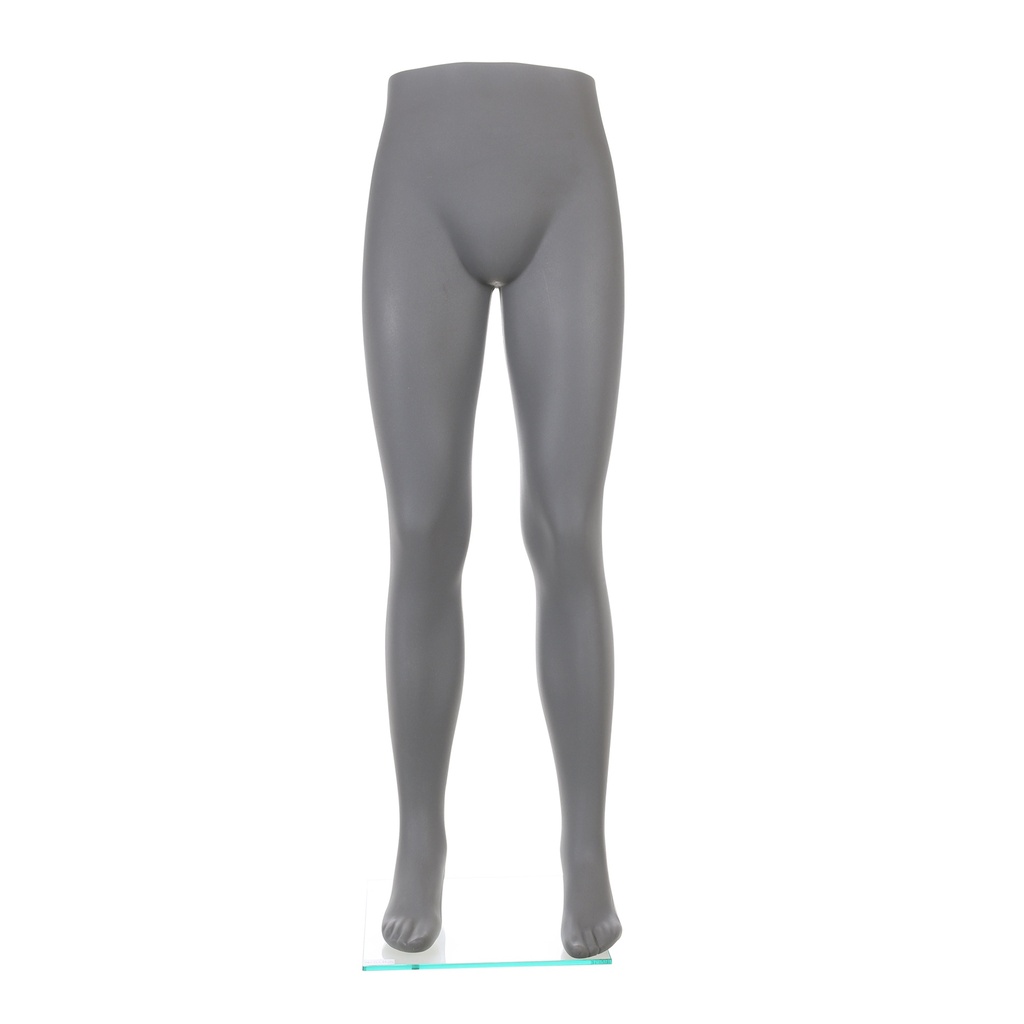 BINK - Male legs, plastic polyethylene, grey