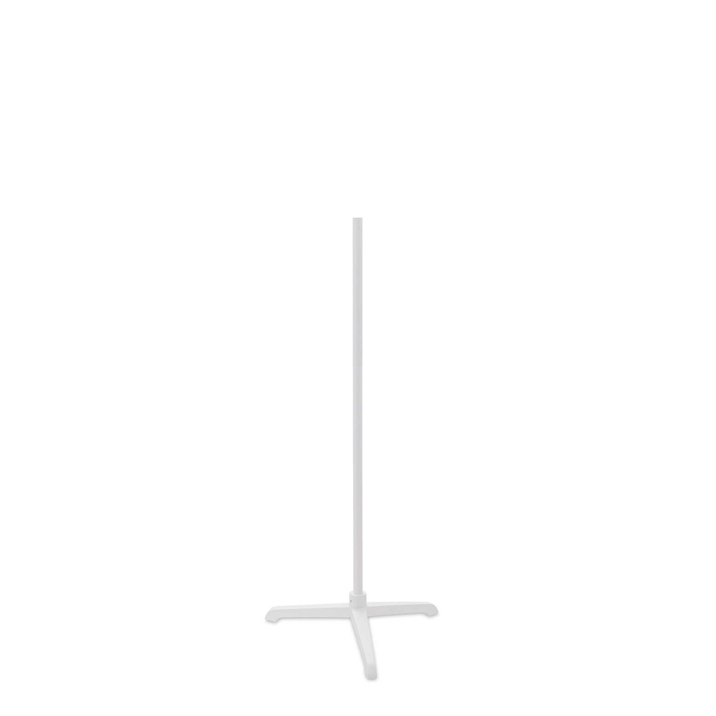 BINK - Support de buste avec connexion centrale, pour buste d’enfant de 8 ans, 80 cm, trépied, blanc