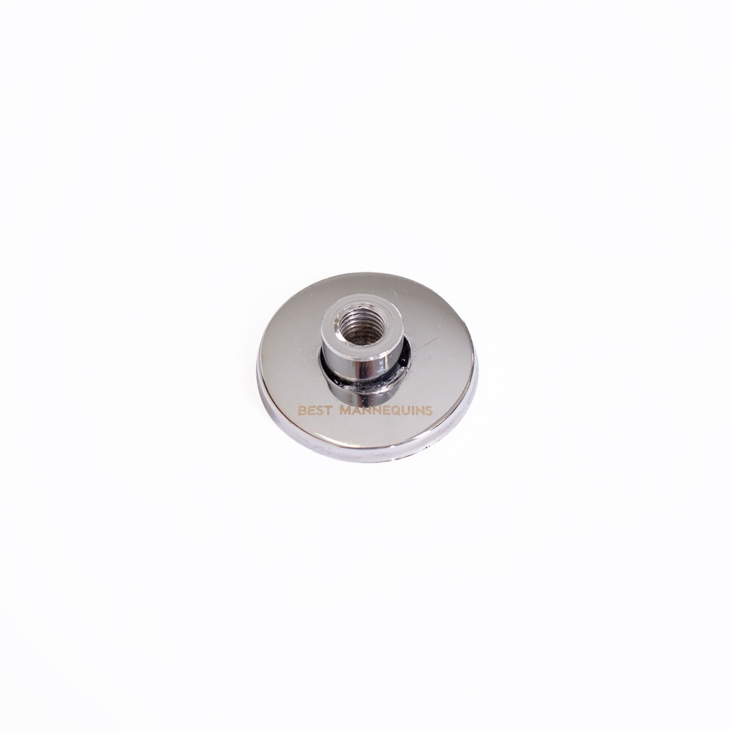 BINK - Connector for base, steel, silver chrome