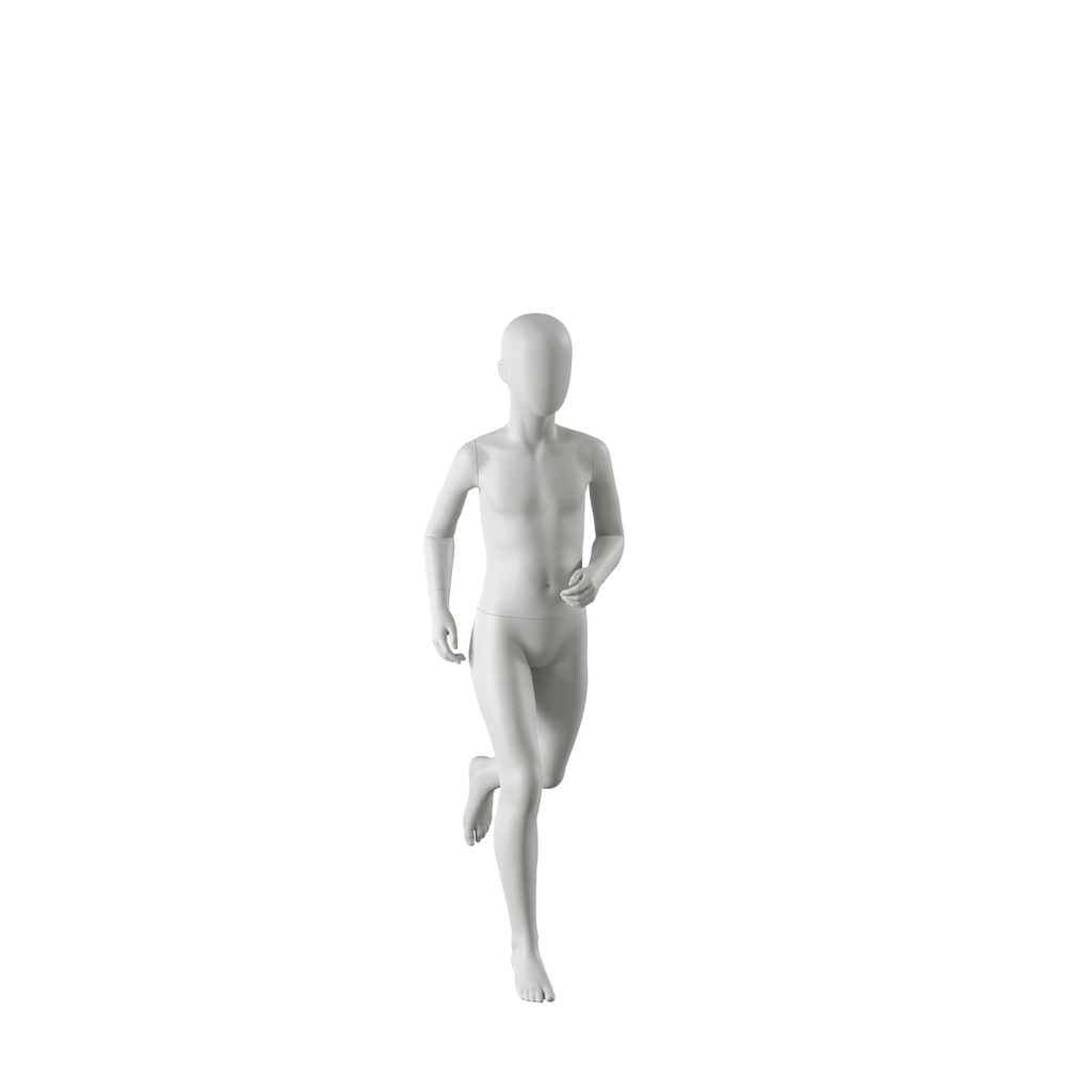 BINK - Sport mannequin, child, grey, 10 year, running pose 609