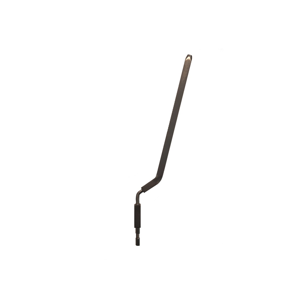 Brushed steel calfpin WO-CALF015_N