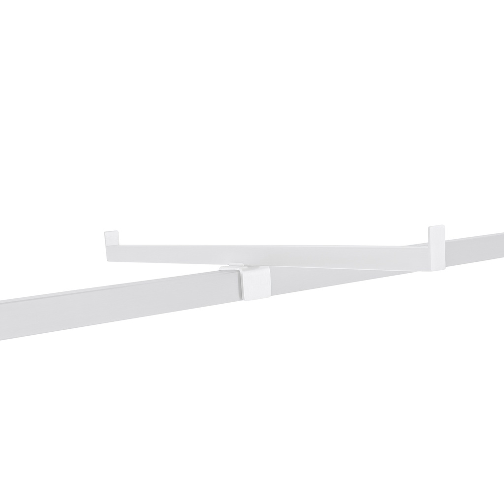 BINK - T display for clothing rack, brushed steel (copy)