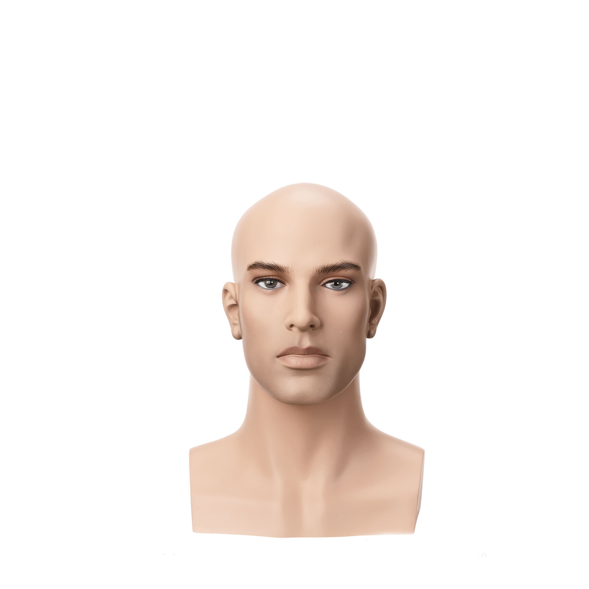 BINK - Realistic male head, FRP, height 35 cm