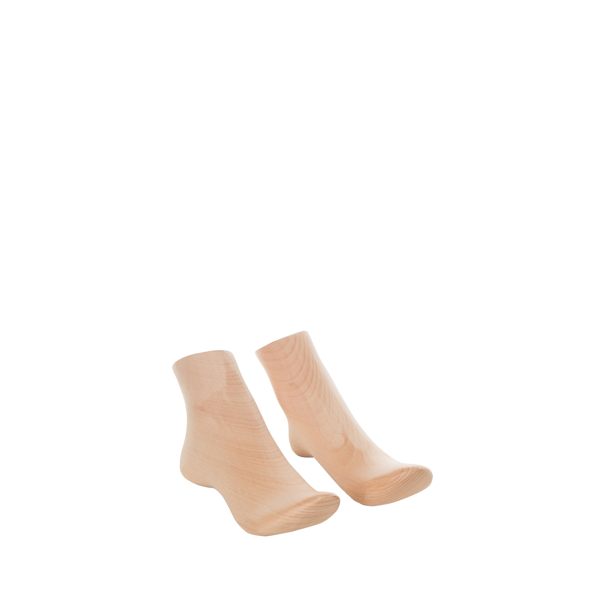 BINK - Pair of female feet, in wood, natural finish