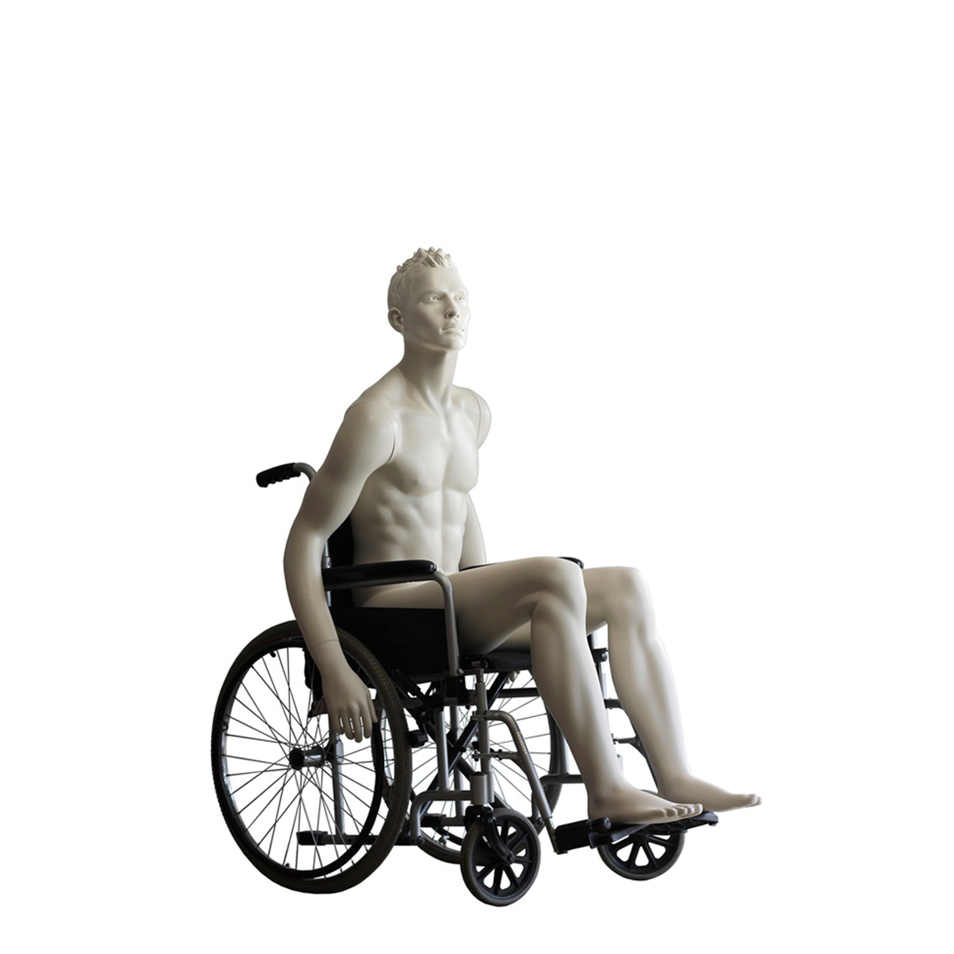 BINK - Male window mannequin, stylised, orthopedic