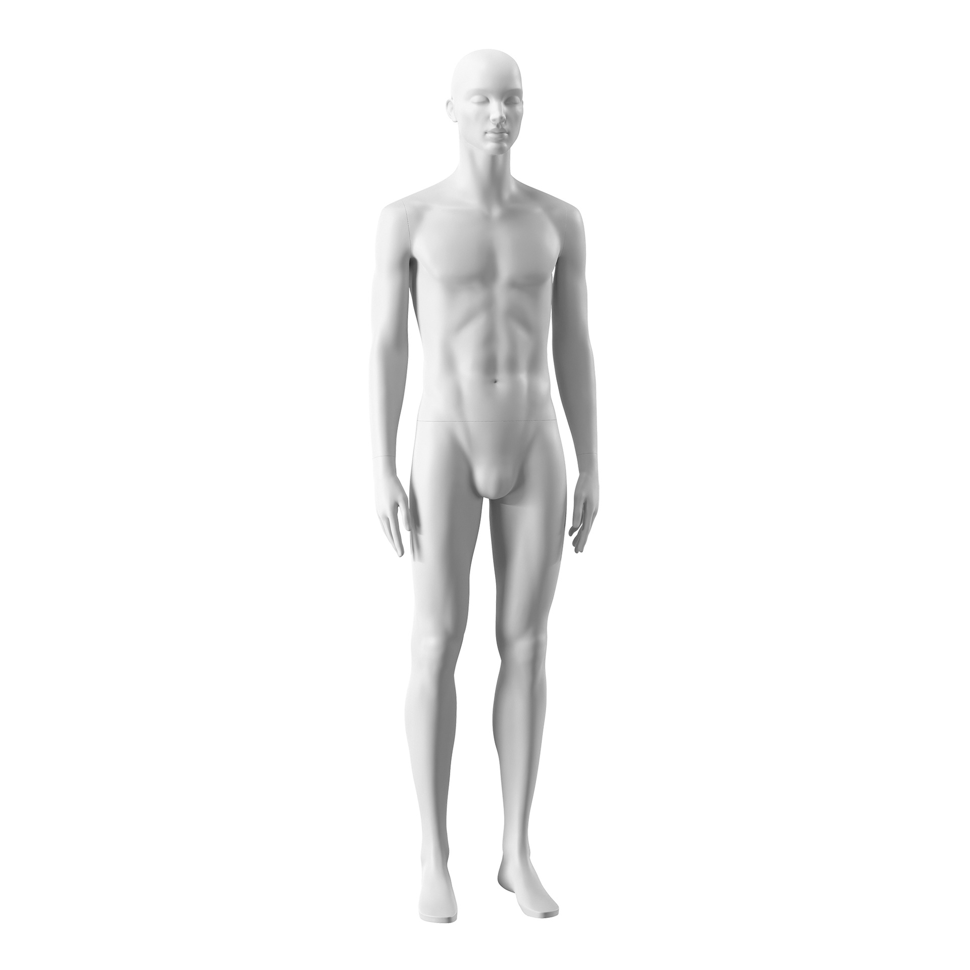BINK - High fashion heren mannequin, wit mat, staande pose 30