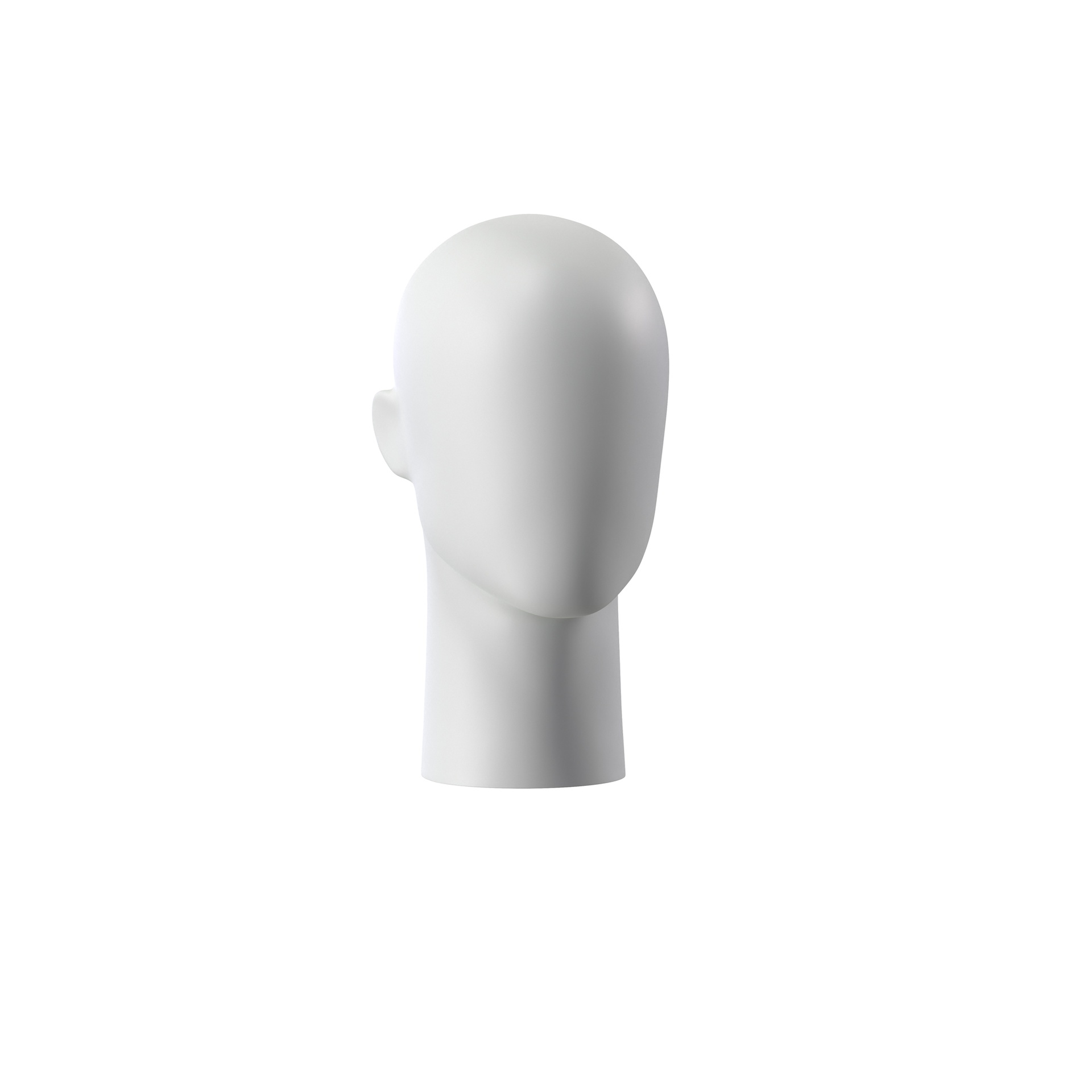 BINK - Sport egg head display, grey, abstract head, pose 301