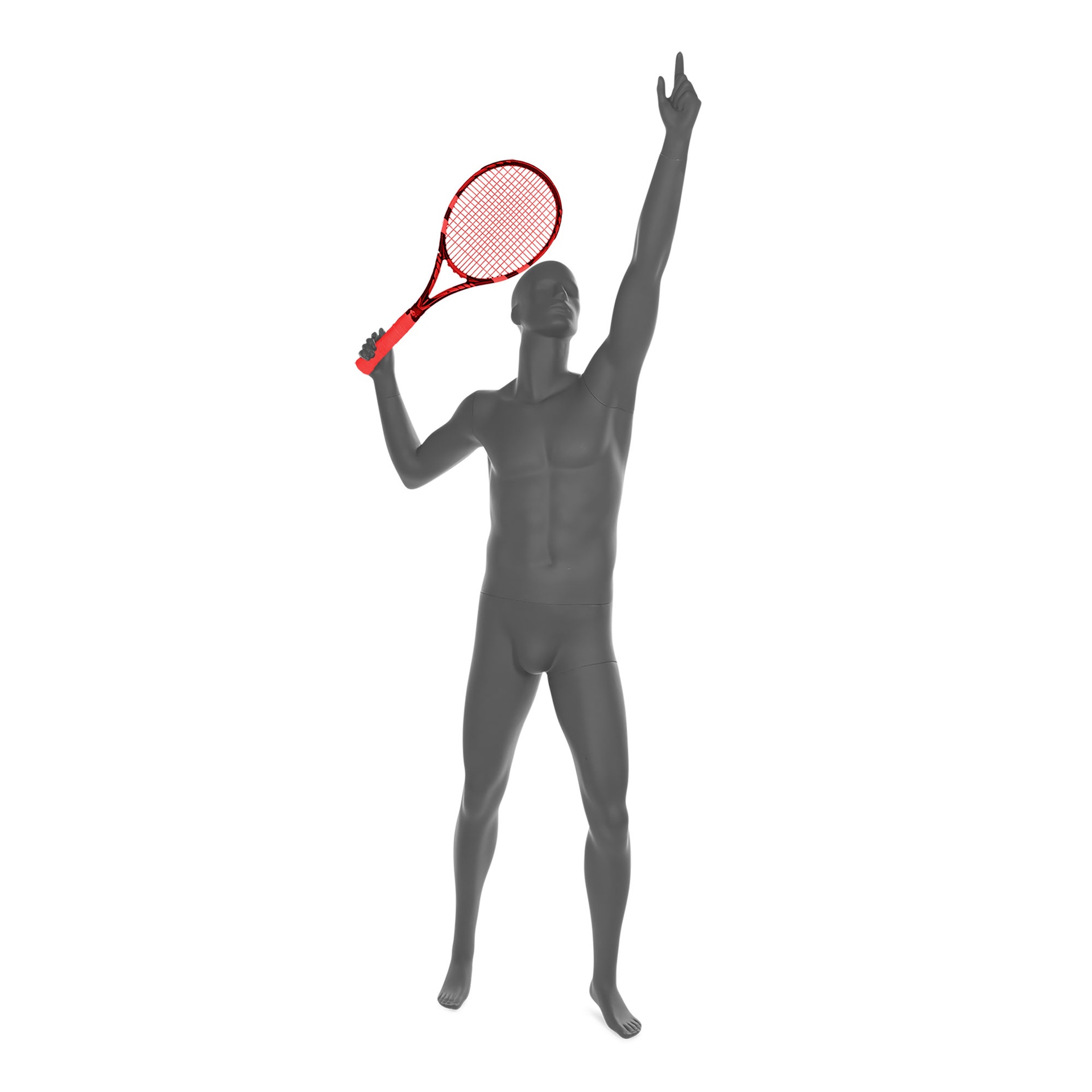 BINK - Male mannequin abstract head, tennis, Top  Sports
