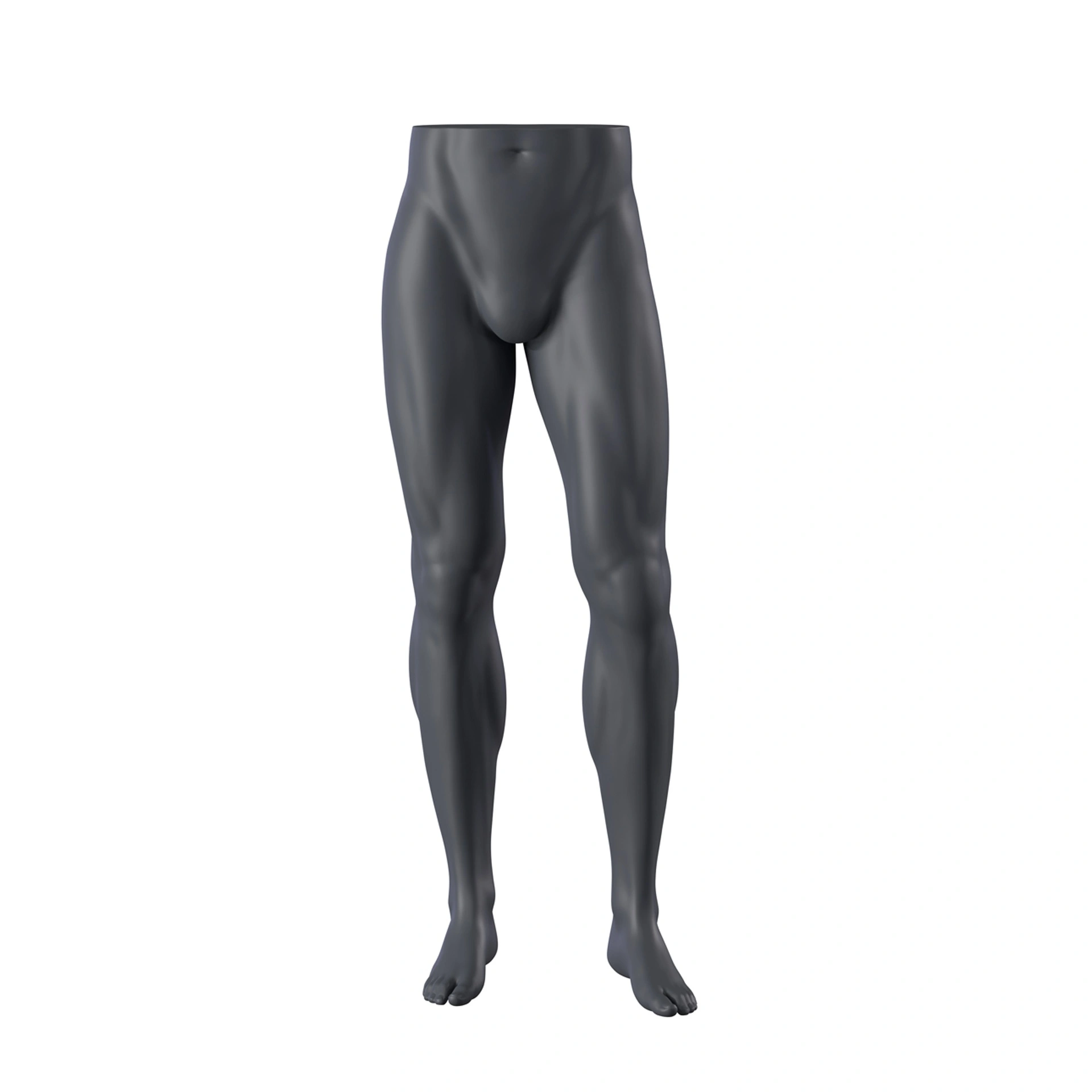 BINK - Male legs, trousers display, standing, FRP, graphite grey, pose 388