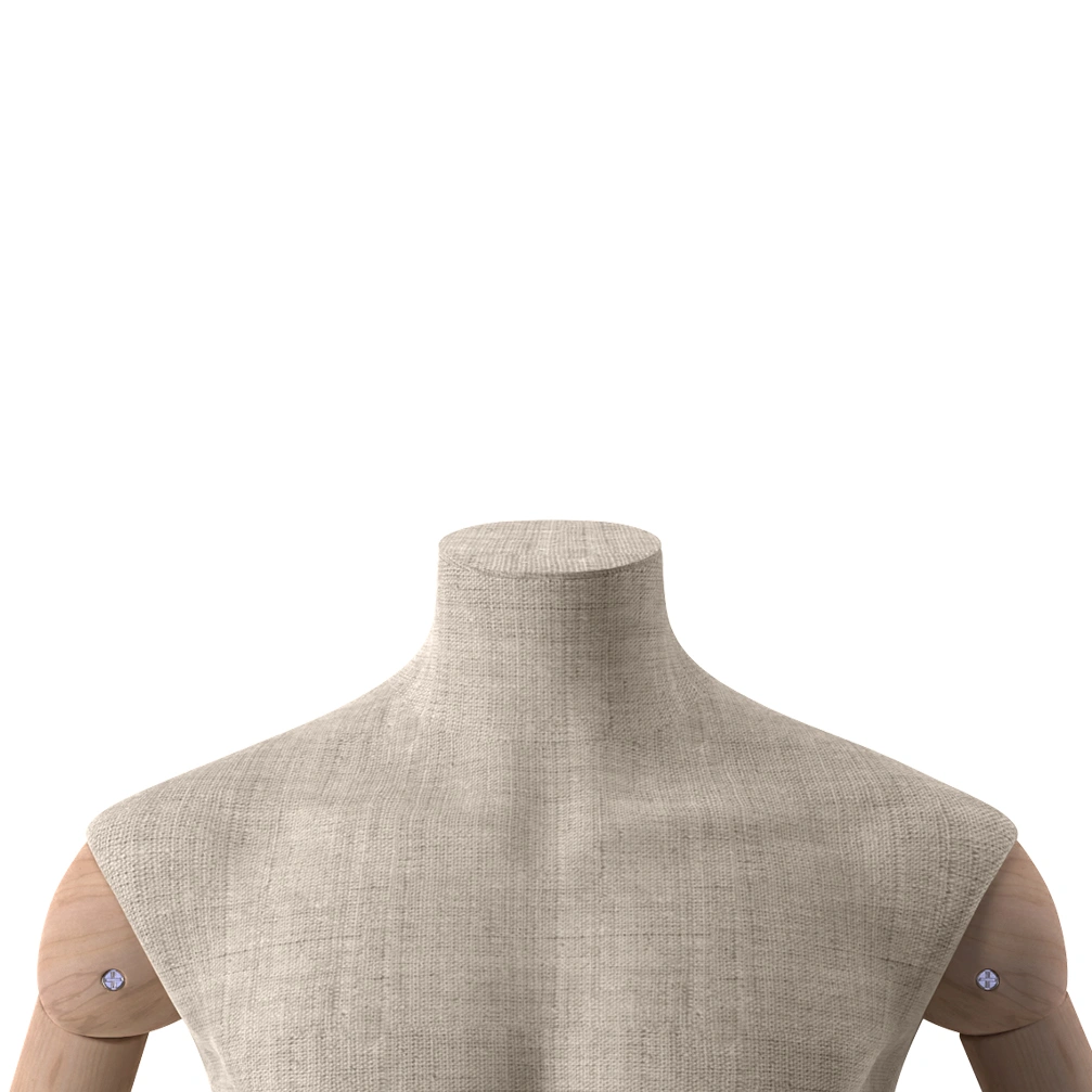 BINK - Manchon pour mannequin homme, tissu beige, Maison Marlu
