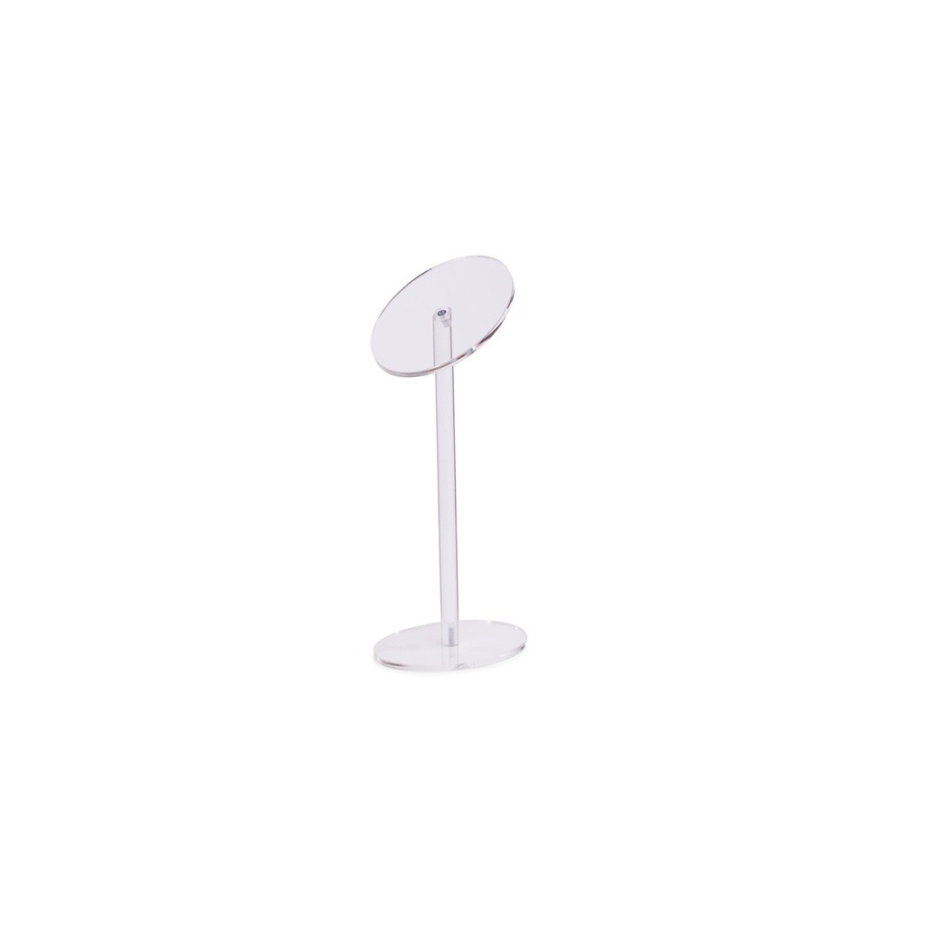 BINK - Sombrero expositor, unisex, 28 cm, plexi, transparente