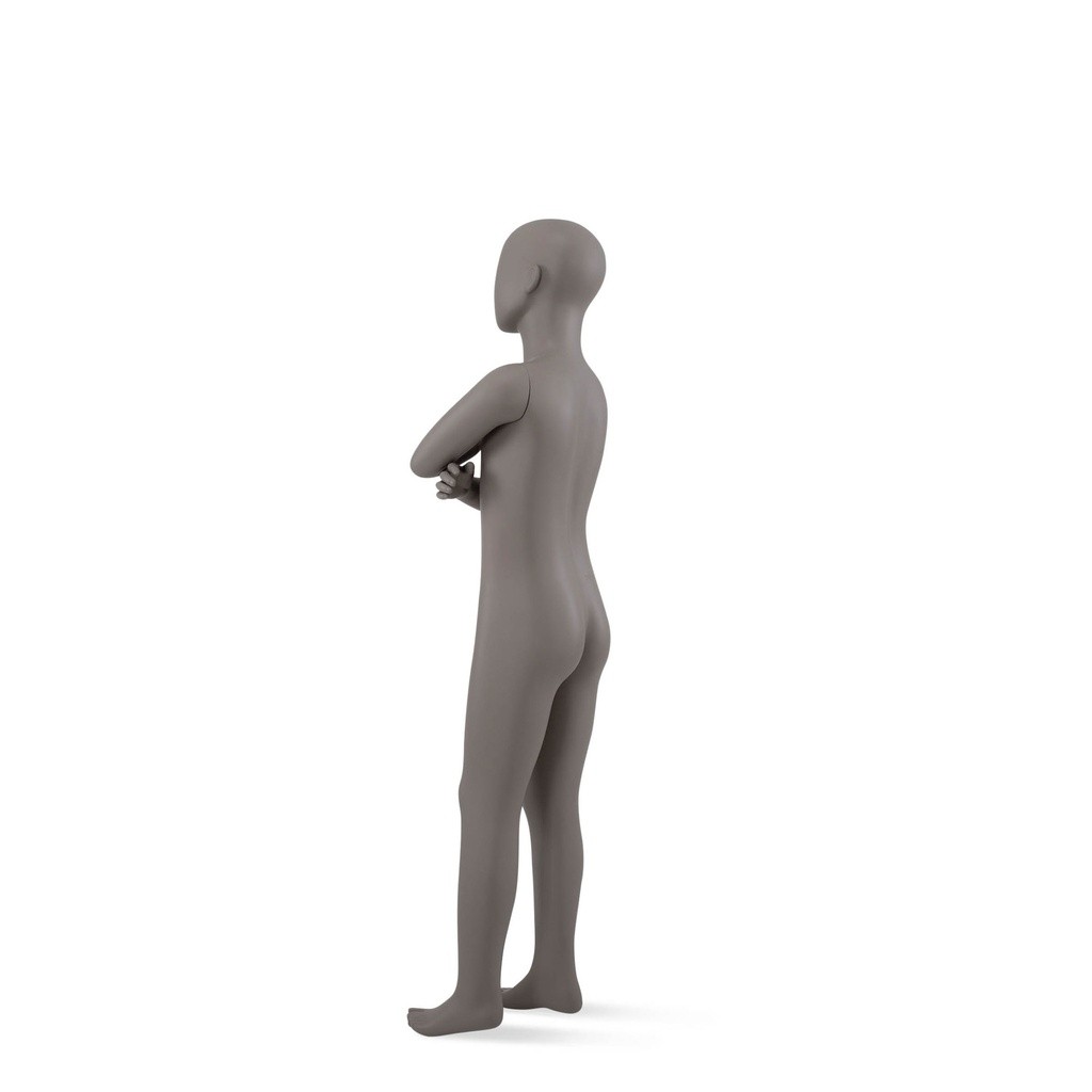 BINK - child window mannequin abstract head,8 yr, Strong