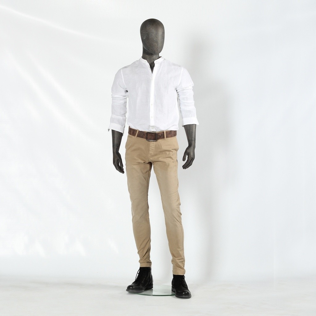 BINK - Male mannequin, semi transparent fiberglass