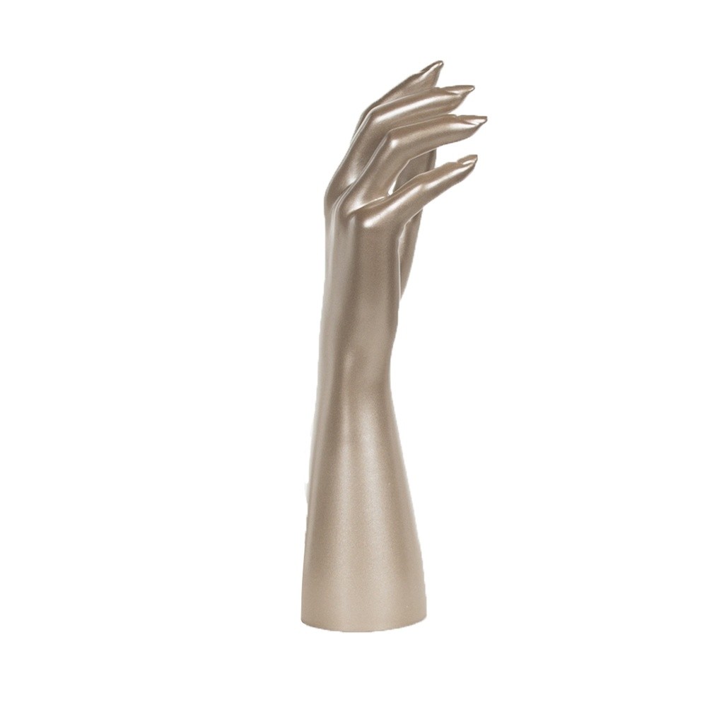 BINK - Hand display, FRP, metallic bronze/gold
