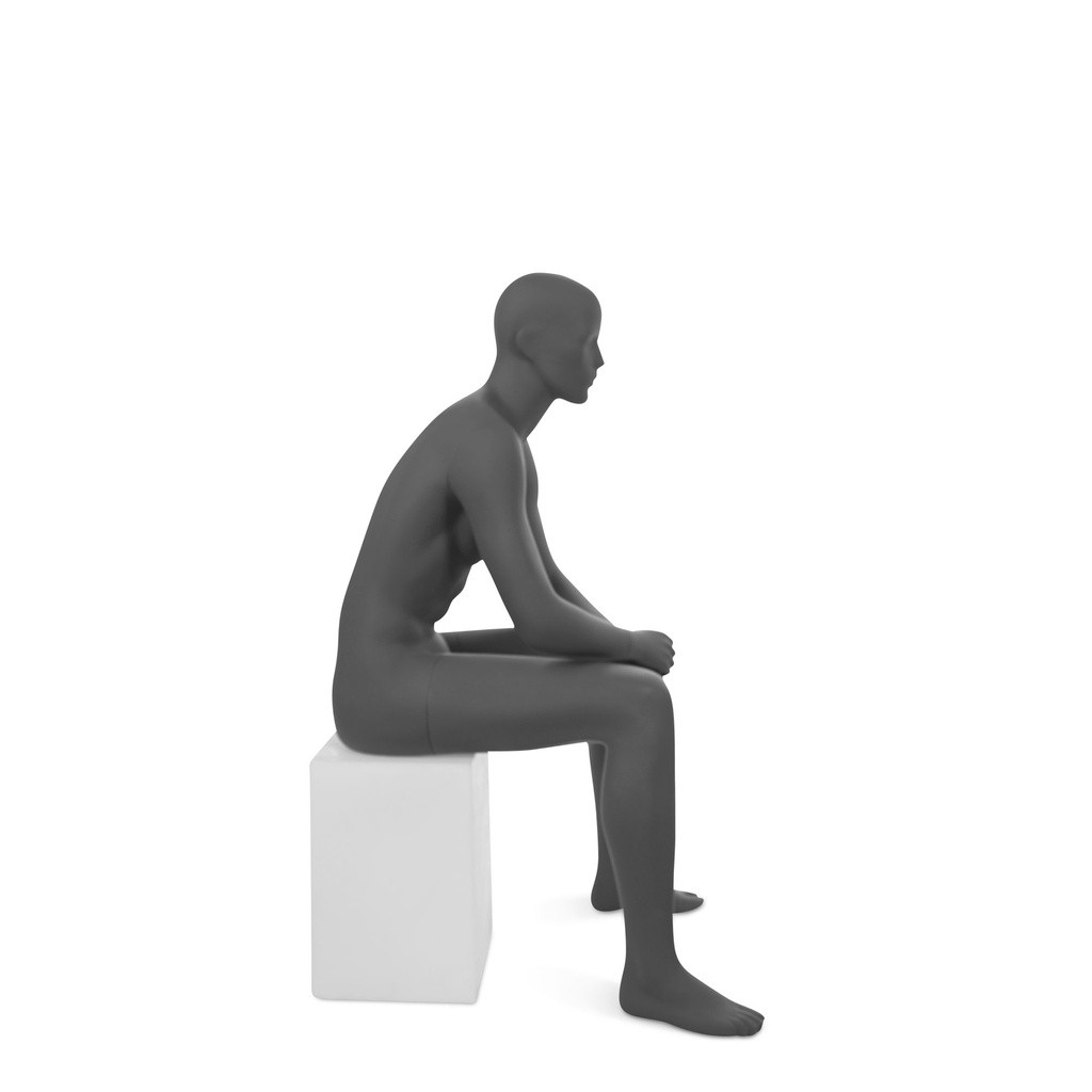 BINK - Male window mannequin abstract head, Top Sports