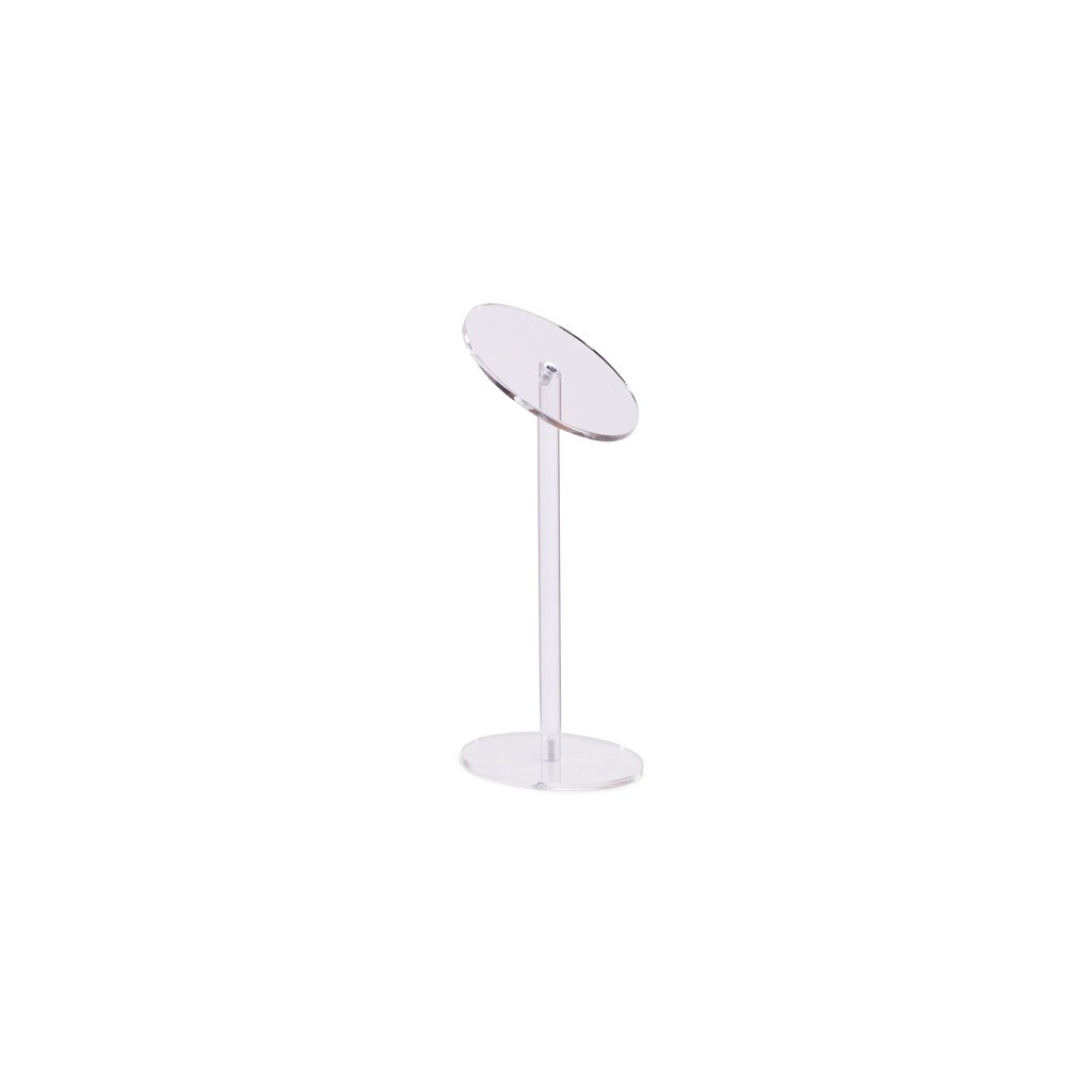 BINK - Sombrero expositor, unisex, 28 cm, plexi, transparente