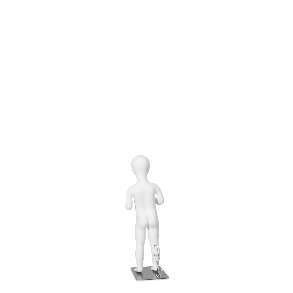 BINK - Maniquí infantil, 1 año, blanco mate, Cosmic