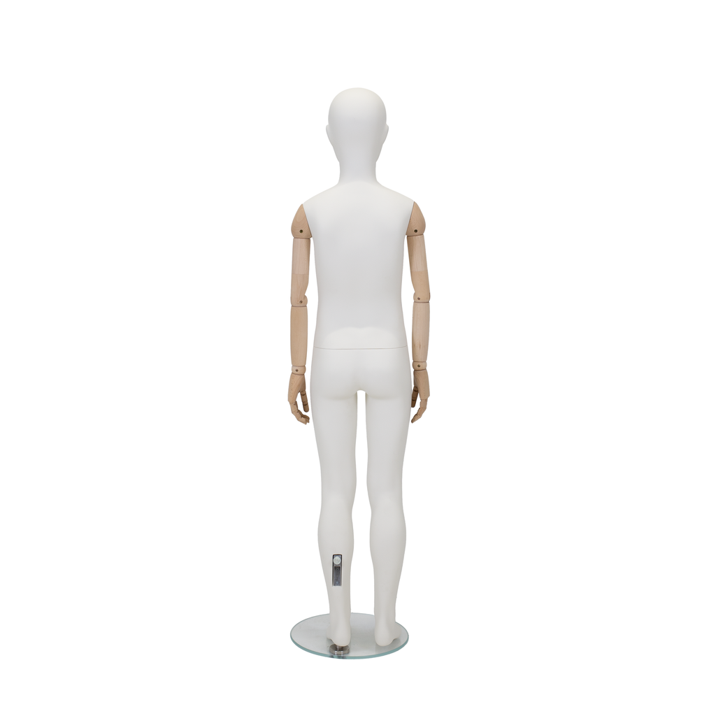 BINK - Abstrakte Kinderfigur, 10 Jahre, weiss