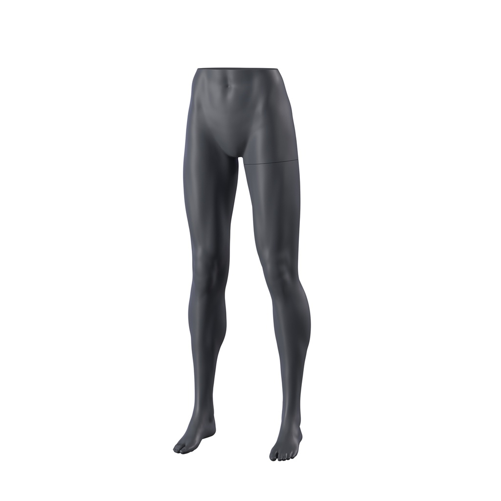 BINK - Présentoir jambes femme debout, FRP, gris graphite, pose 199