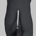 Tennis sport heren mannequin, grafiet grijs, gestilleerd hoofd, staande pose 313 