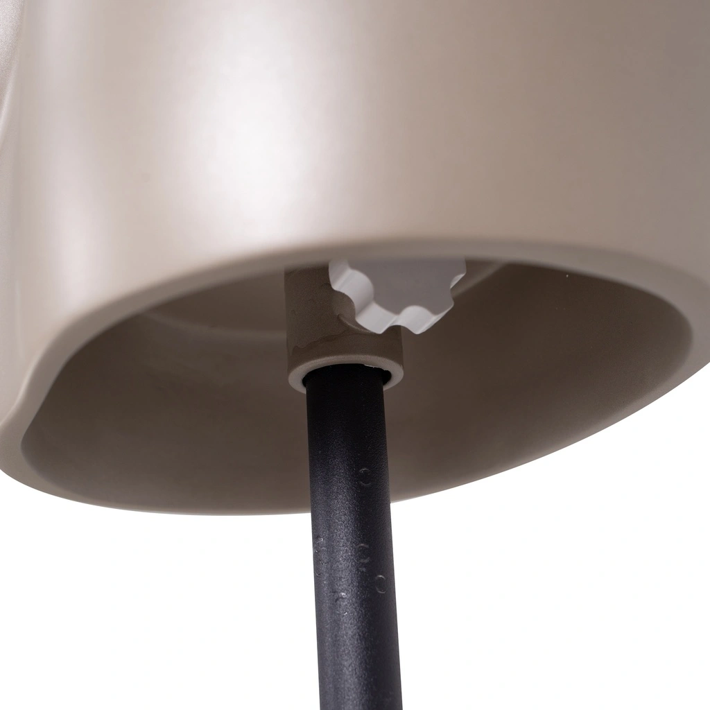 BINK - Korte damesbuste 1 borst C-cup, FRP, brons huidskleur (metallic)