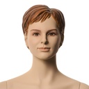 Kinderetalagepop gesculpteerd haar, 12 jr, Q-Kids