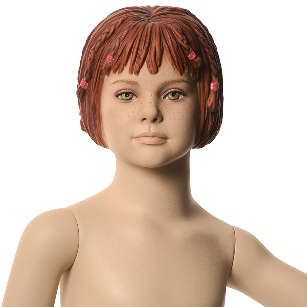 BINK - Kinderetalagepop gesculpteerd haar, 4 jr, Q-Kids