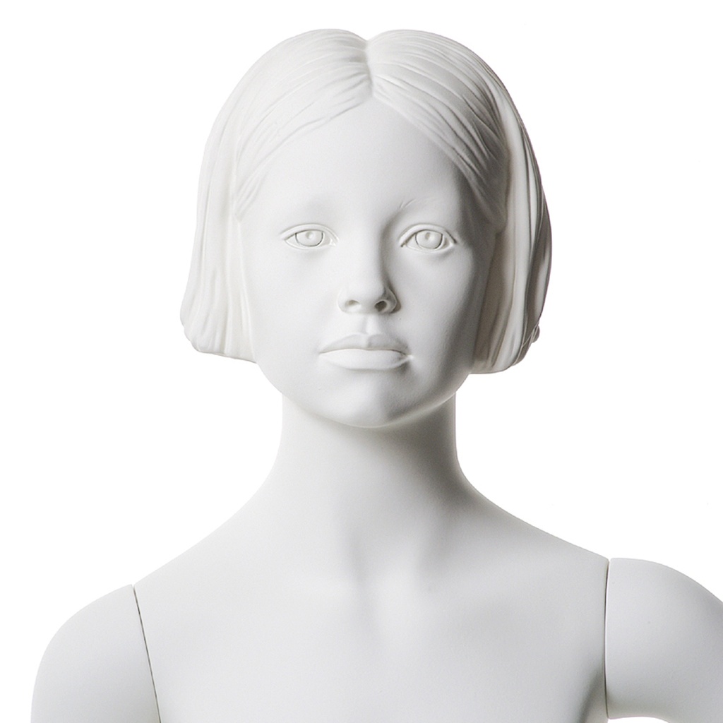 BINK - Infantil maniquí de escaparate cabello esculpido, 8 años, Q-Kids
