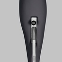 Wielrenner sport dames mannequin, grafiet grijs, gestilleerd hoofd, staande pose 28